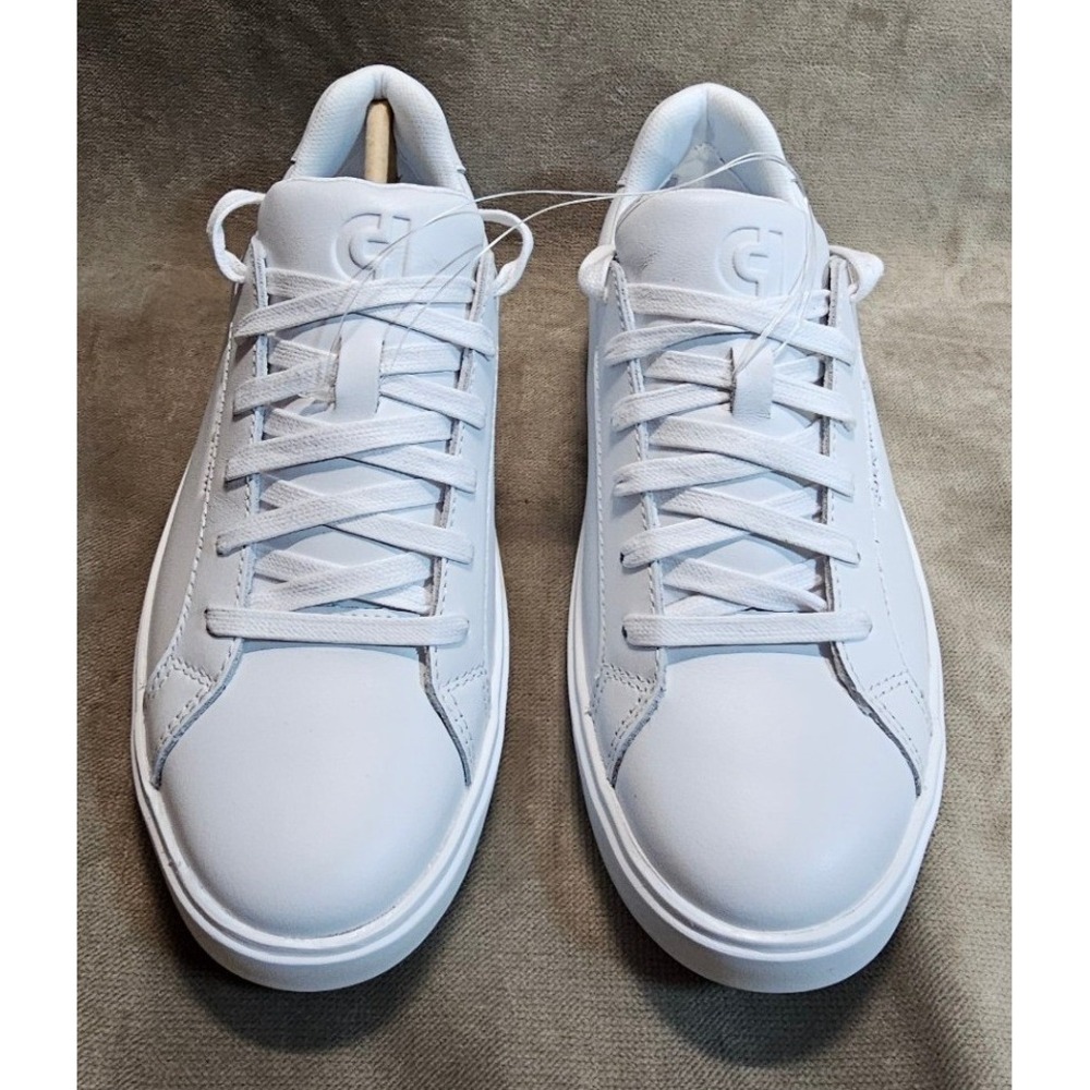 Cole Haan GC Daily Sneaker White Leather Low Top Womens 7 B W26651 - Picture 2 of 8